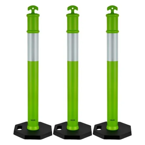 VEVOR 3 liiklust piiravat posti, 1140 mm, 3 tk, roheline, 350×350×35 mm