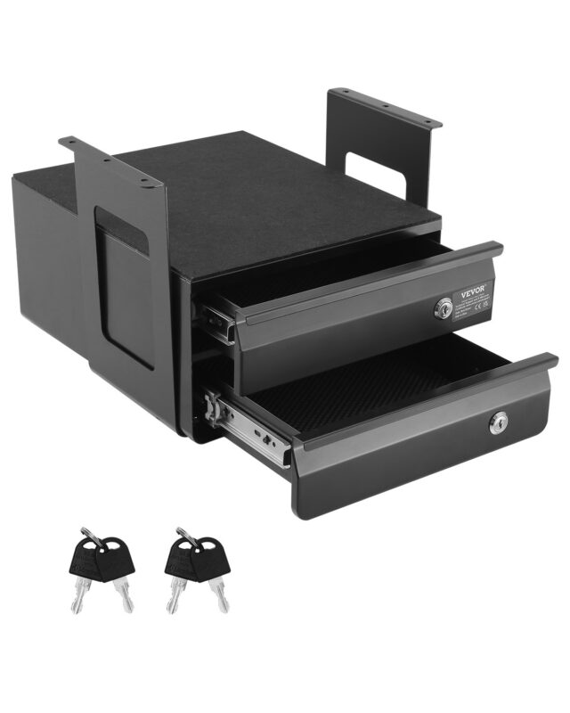 33.0 cm Wide Under Desk Drawer Slide Out, 33,0 cm