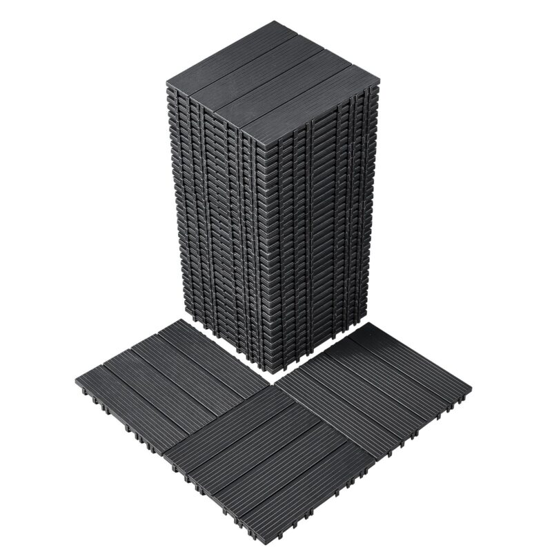 Interlocking Deck Tiles, 29,5 x 29,5 cm, 36 tk
