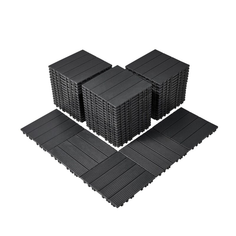 Interlocking Deck Tiles, 30,5 x 30,5 cm, 54 tk