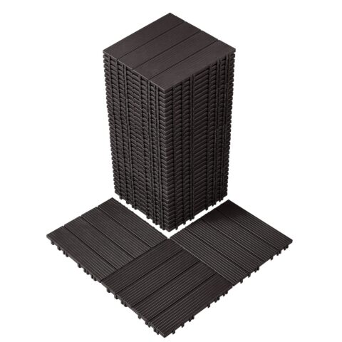 Interlocking Deck Tiles, 29,5 x 29,5 cm, 36 tk