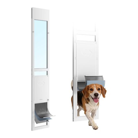 Dog Door for Sliding Glass Door, 1927 mm, 45,4 kg
