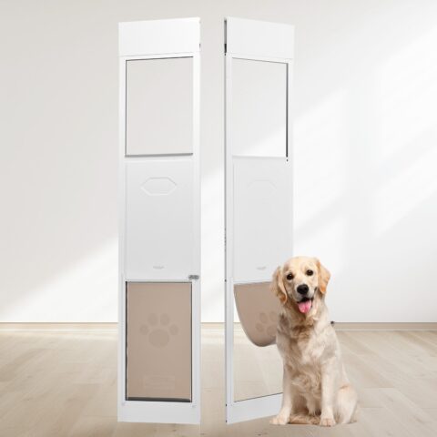 Dog Door for Sliding Glass Door, 2,22 cm, 346 x 600 mm