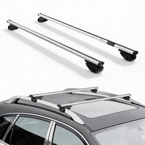 Roof Rack Cross Bars, 75 kg, 1210 mm