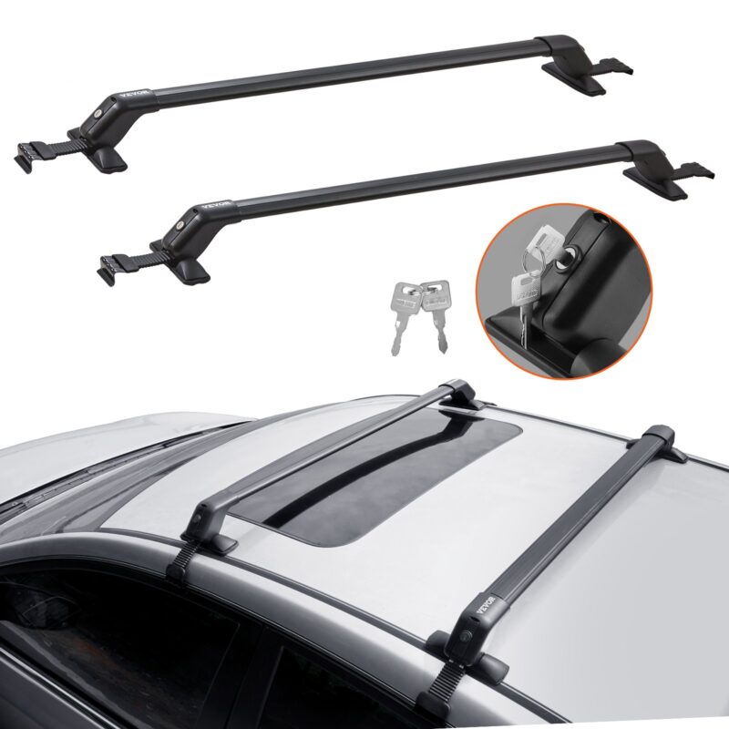 Universal Roof Rack Cross Bars, 70 kg, 1090 mm
