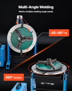 Pöörlev keevituspositsioneerija, 200 kg — pilt 3