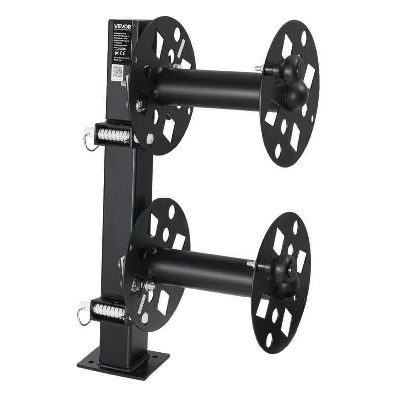 Heavy Duty Double Welding Cable Reel, 45,7 m, 415 x 250 x 670 mm