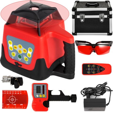 Red Laser Level pöörlev isetasanduv mõõtmine