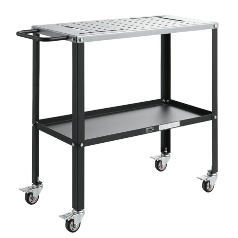 Welding Table 914 x 457 mm Movable Welding Workbench 544 kg Capacity