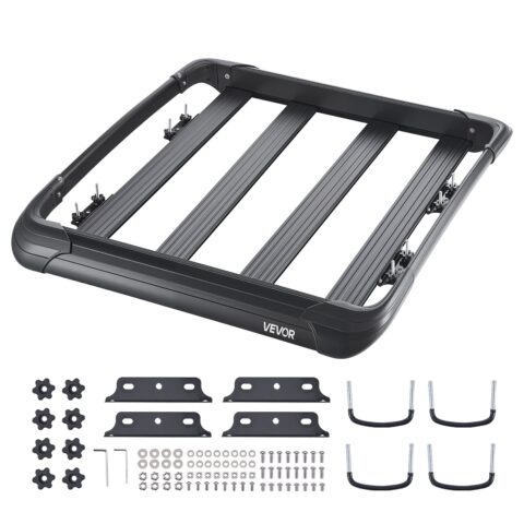 Roof Rack Cargo Carrier, 68 kg, 122 x 102 x 14,2 cm, 68,0 kg