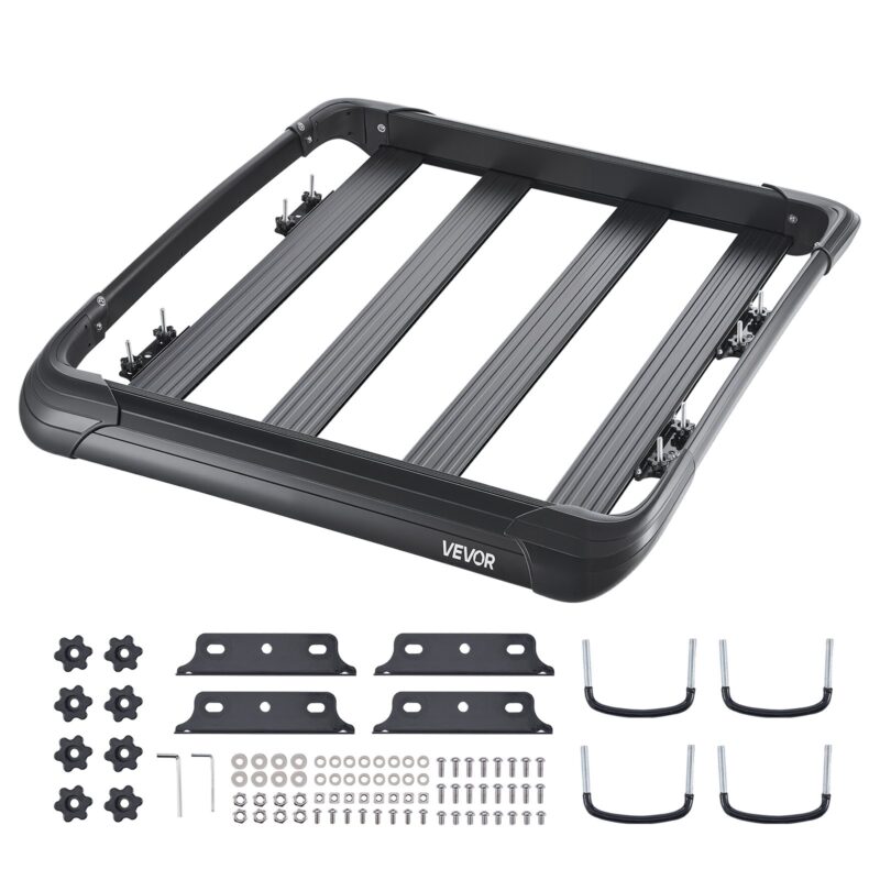 Roof Rack Cargo Carrier, 68 kg, 122 x 102 x 14,2 cm, 68,0 kg