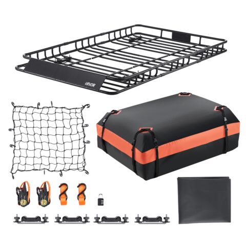 Roof Rack Basket, 113,4 kg, 1625 x 990 x 105 mm