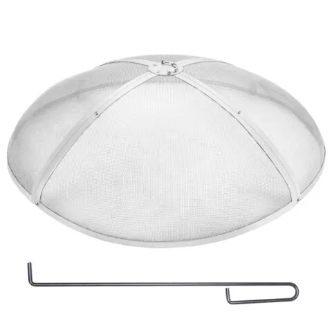 Fire Pit sädeekraan ümmargune 102 cm