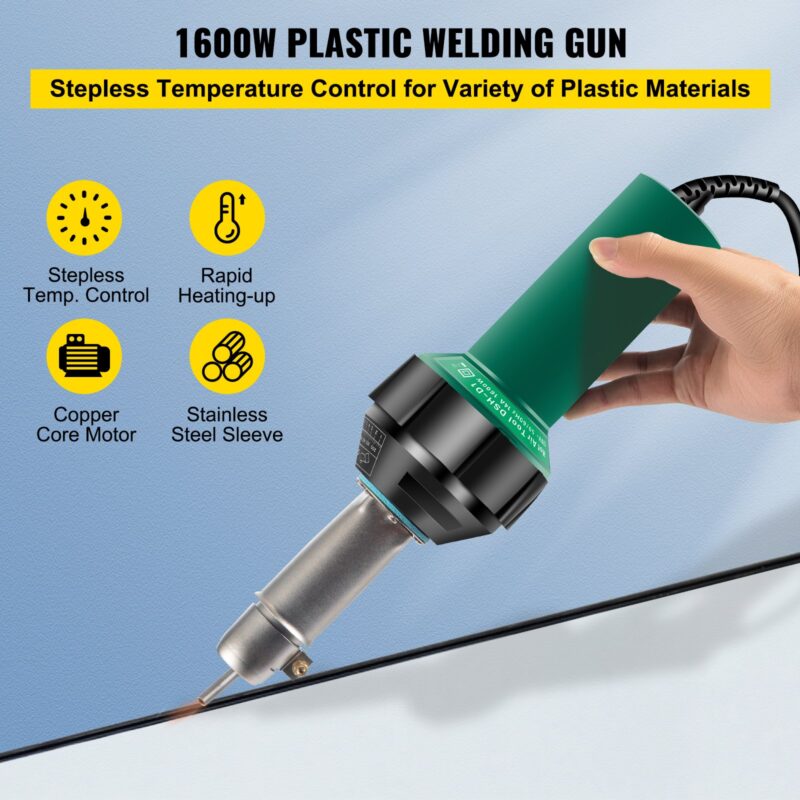Katusekeevitusseade, 1600 W, 8 tk