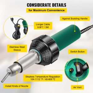 Katusekeevitusseade, 1600 W, 8 tk — pilt 6