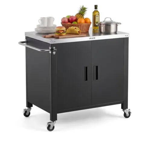Väligrillkäru koos hoiukapiga, 40 kg, 102 cm