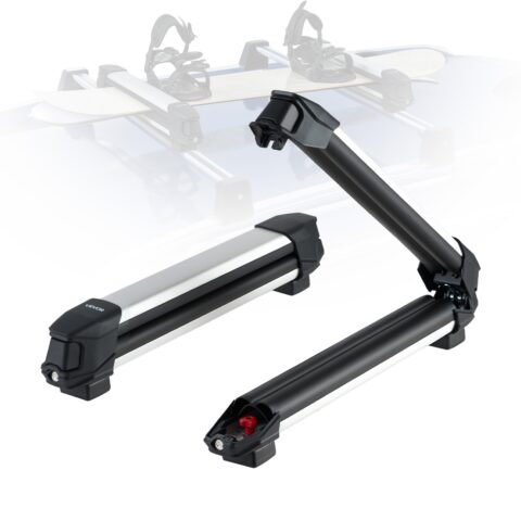 Ski & Snowboard Roof Rack, 75 kg, 2 tk