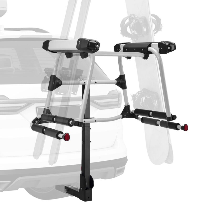 Hitch Mounted Ski & Snowboard Rack, 50 mm, 75 kg