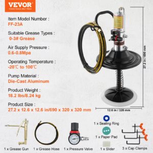 VEVOR Määrdepump, 3,96 m, 690×320×320 mm — pilt 7
