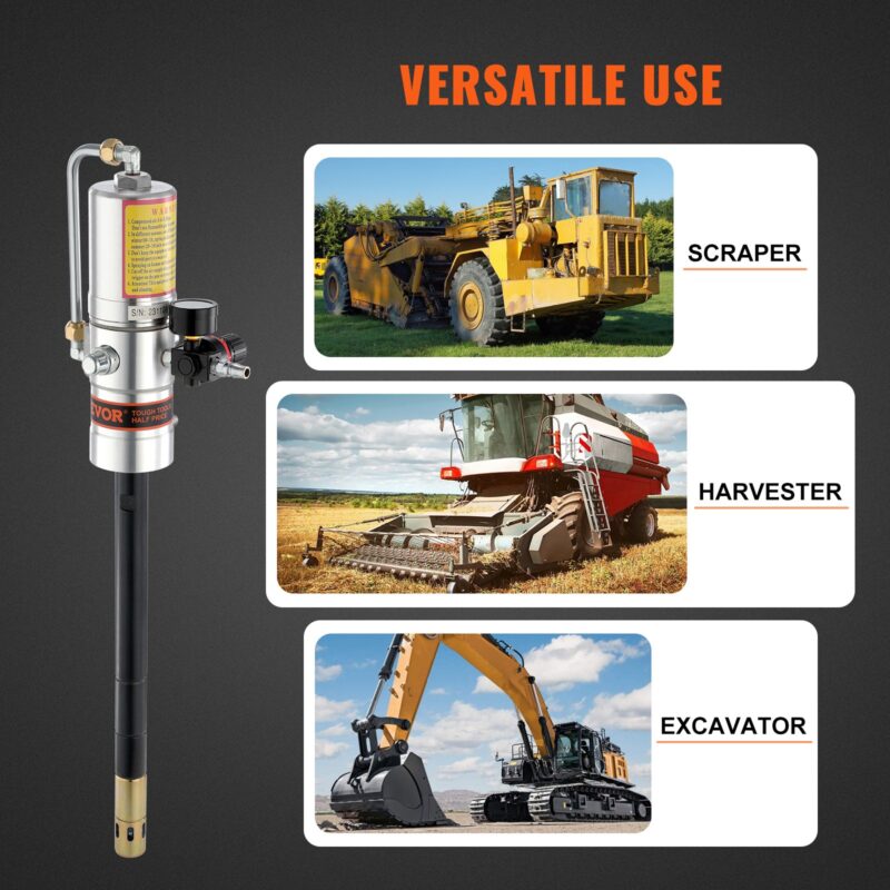 VEVOR Määrdepump, 3,96 m, 125×115×680 mm