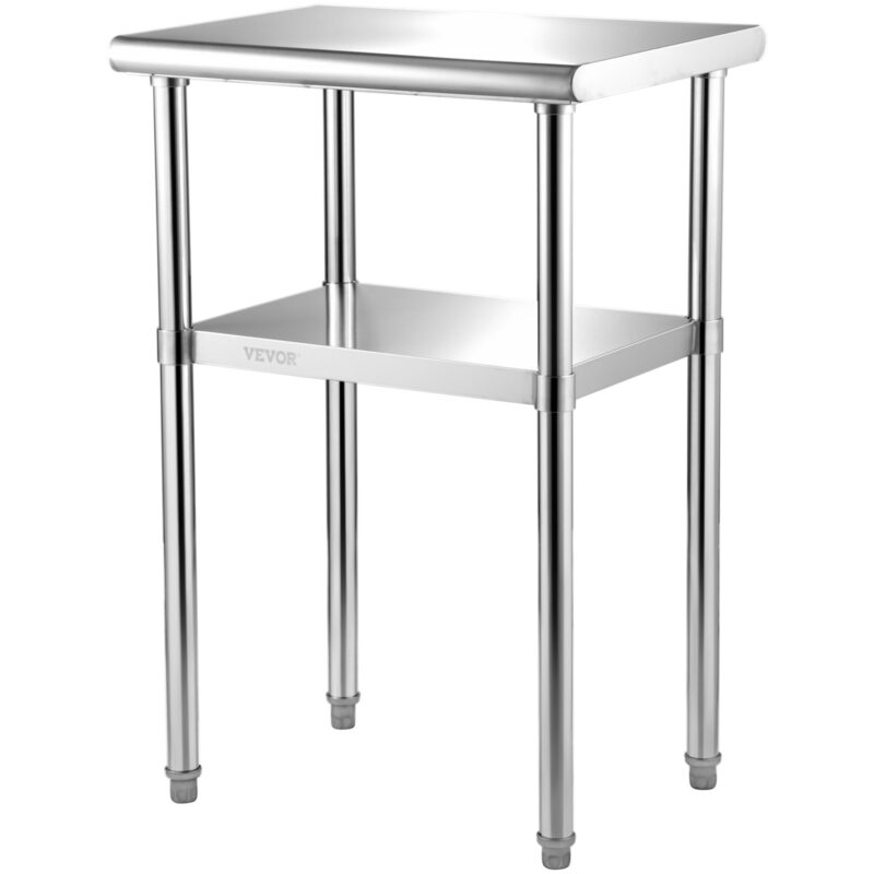 Roostevabast terasest ettevalmistuslaud, 91 kg, 61 x 46 x 91 cm, 272 kg