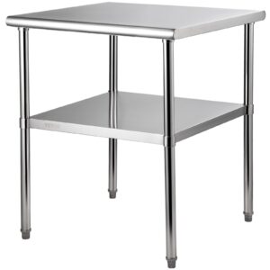 Roostevabast terasest ettevalmistuslaud, 136 kg, 76,2 x 76,2 x 91,4 cm, 363 kg — pilt 1