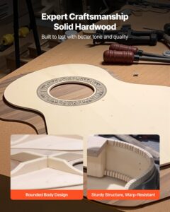 VEVOR Klassikaline kitarr, 960 mm, must — pilt 4