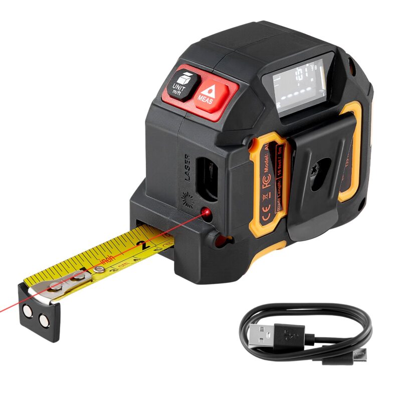 5.08 cm-1 Laser Tape Measure, 5,08 cm, 41 m