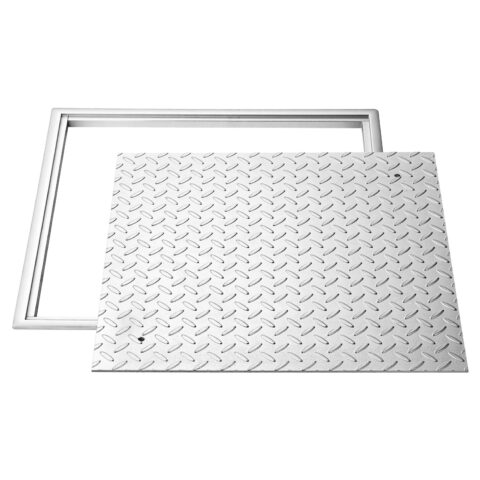 Manhole Cover with Frame, 600 x 600 mm, 15,1 kg