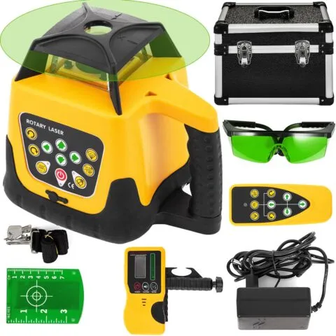 Rotary Laser Level Green Beam 500m ulatusega kalle reguleeritav 360° pöörlemistäpsus