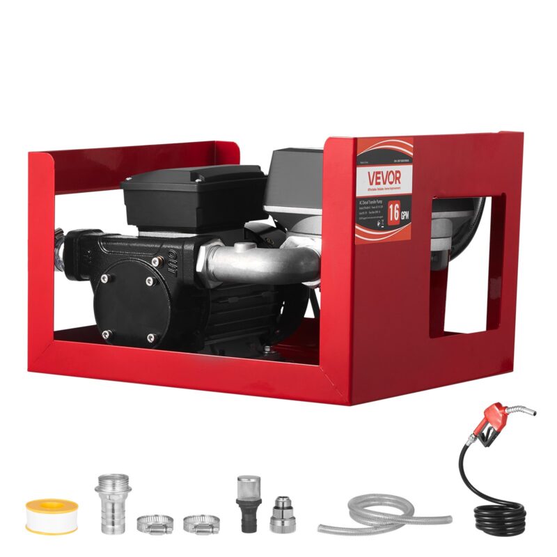 VEVOR Kütuseülekandepump 230V, 60 L, 13,7 m, 16,0 kg