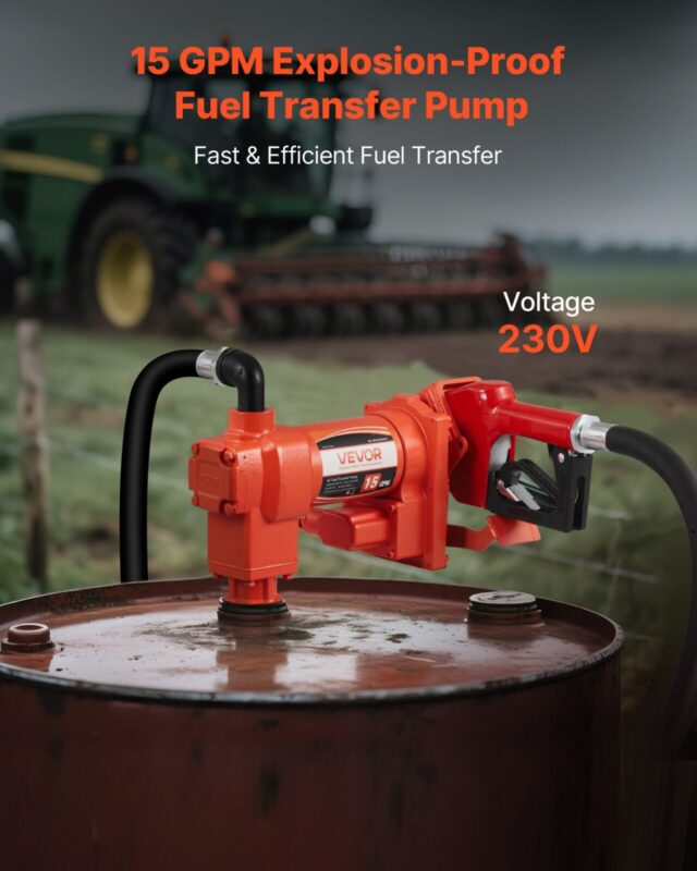 Kütuseülekandepump 230V, 57 L
