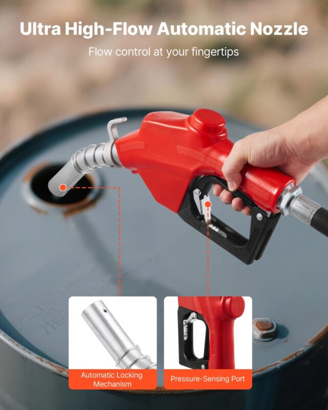 VEVOR Kütuseülekandepump 230V, 76 L, 31,2 kg