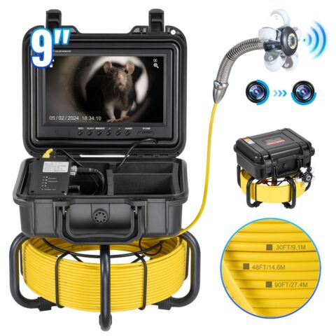 Sewer Camera, 50 m, 22,9 cm