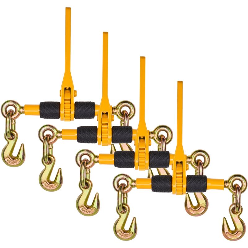 Ratchet Chain Binders, 7,94 mm, 1179 kg, 4 tk