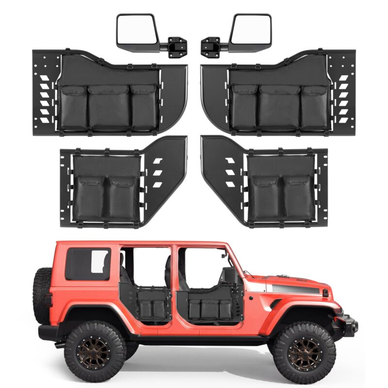 Jeep Tube Doors, 915 x 516 x 103 mm, 4 uksega