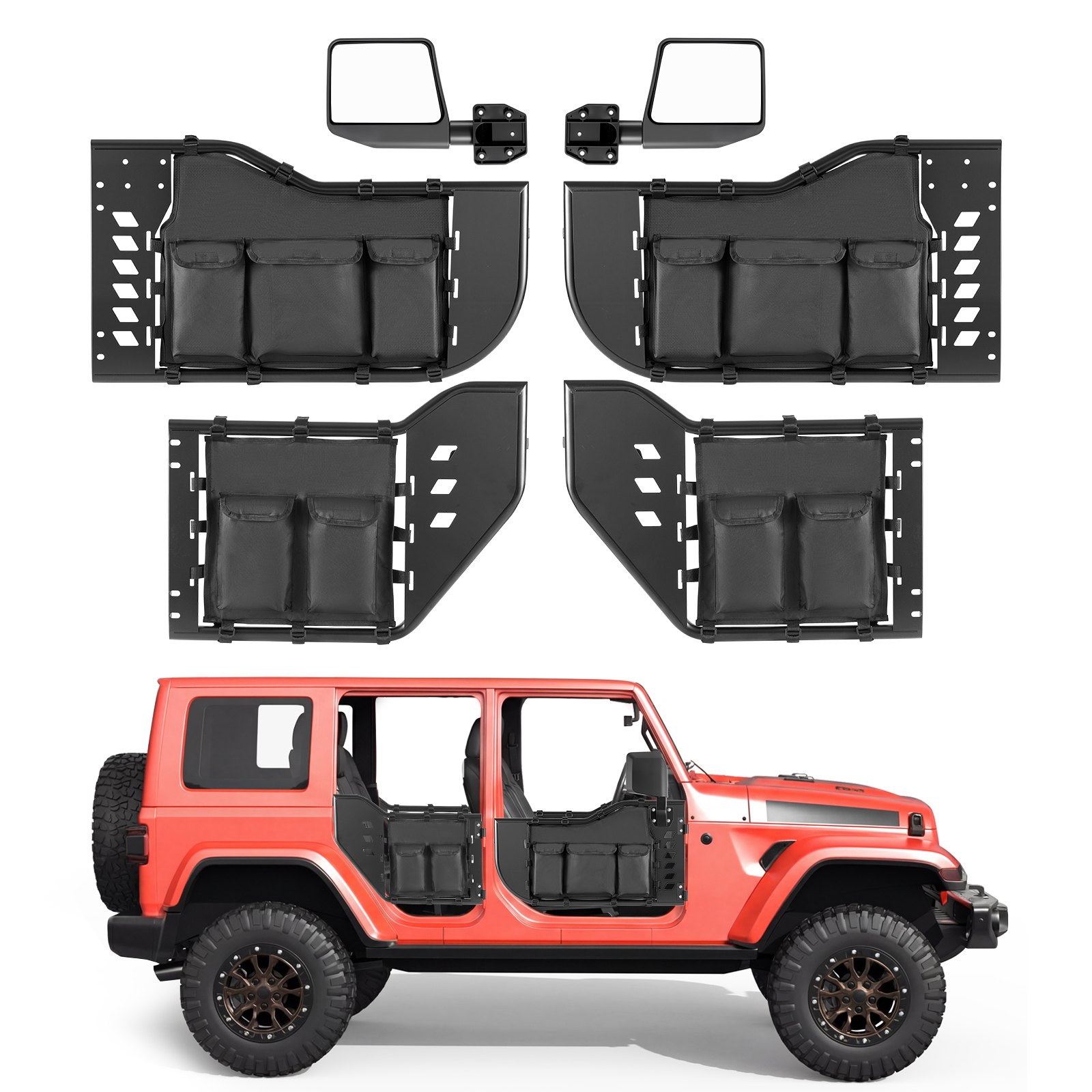 Jeep toruuksed, 4 uksega