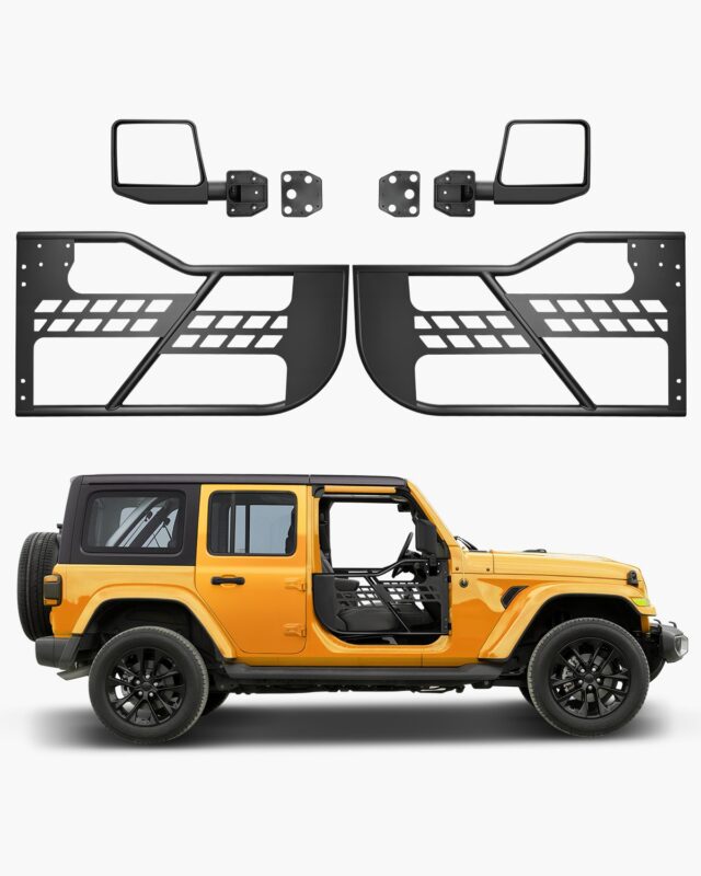 Jeep Tube Doors, 916 x 516 x 102 mm, 2 uksega