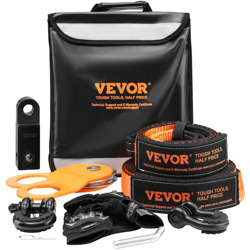 Off-Road Recovery Kit, 10 kg, 7,6 x 914,4 cm, 13,608 kg