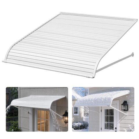 Aluminum Awning 102 x 107 cm