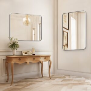 VEVOR Seinale kinnitatav meigipeegel, 3,81 mm, 55,9 x 76,2 cm, 762×559×25 mm — pilt 8