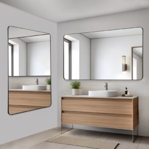 Seinale kinnitatav meigipeegel, 3,81 mm, 76,2 x 140 cm — pilt 8