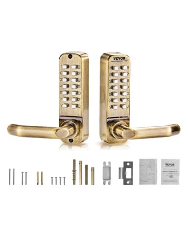 Mechanical Keyless Entry Door Lock, 65 mm, 1,7 kg
