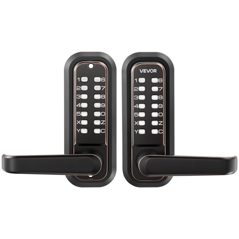 Mechanical Keyless Entry Door Lock, 65 mm, 1,74 kg