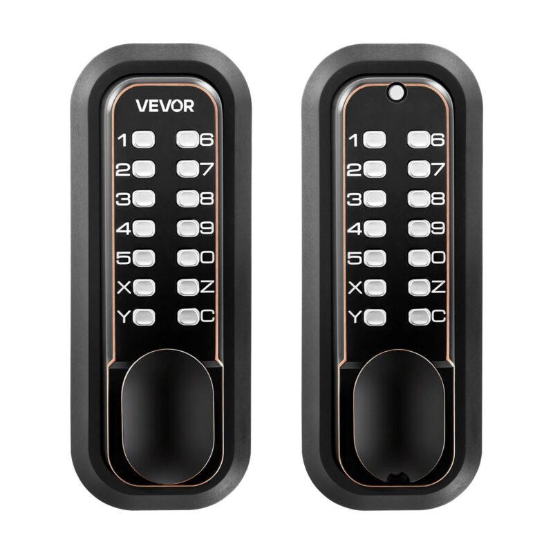 Mechanical Keyless Entry Door Lock, 65 mm, 1,7 kg