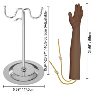Intravenoosse harjutuskäe komplekt tumeda nahaga flebotoomia käega — pilt 8