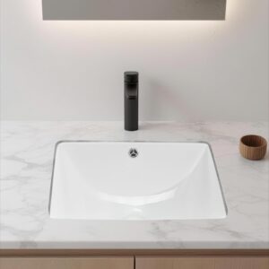 Vannitoa alla paigaldatav valamu, 460 x 330 mm — pilt 8