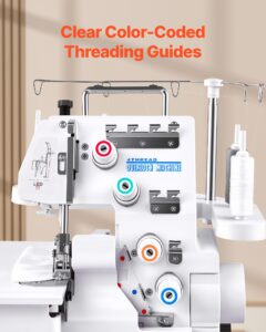 VEVOR Serger overlokõmblusmasin, 260×270×270 mm — pilt 3