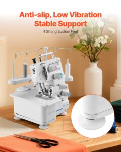 VEVOR Serger overlokõmblusmasin, 260×270×270 mm — pilt 7