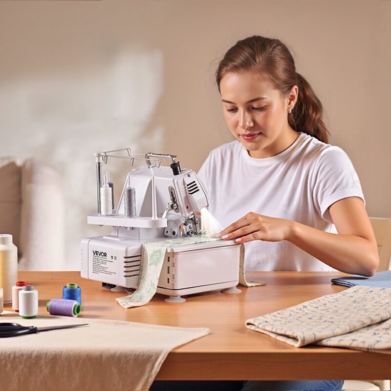 VEVOR Serger overlokõmblusmasin, 260×270×270 mm